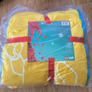 BNIB Lego fleece blanket